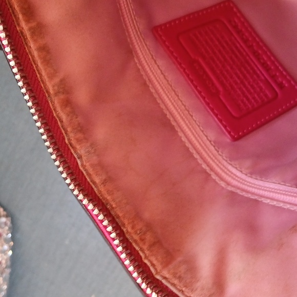 Pink Coach purse - Picture 5 of 6